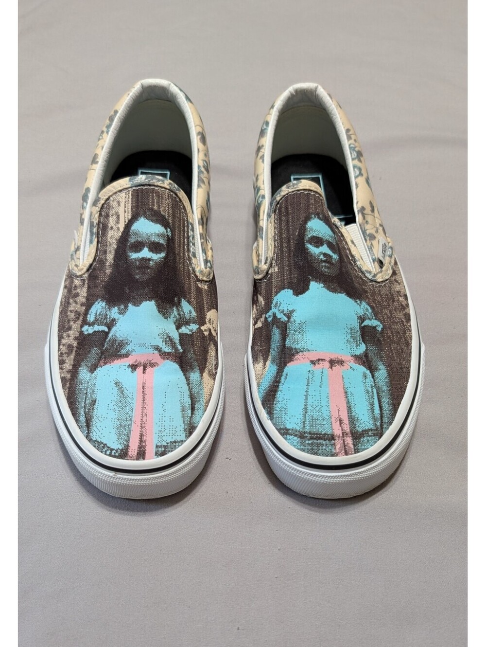 Vans x The Shining Classic Slip-On Horror Pack Grady Twins Men 6 / Women 7.5